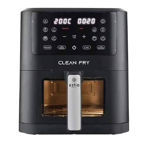 ΦΡΙΤΕΖΑ ESTIA 06-26660 CLEAN FRY AIRFRYER ΜΑΥΡΗ 1800W 8LT